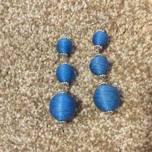 3 for $30.00 Blue dangle earrings